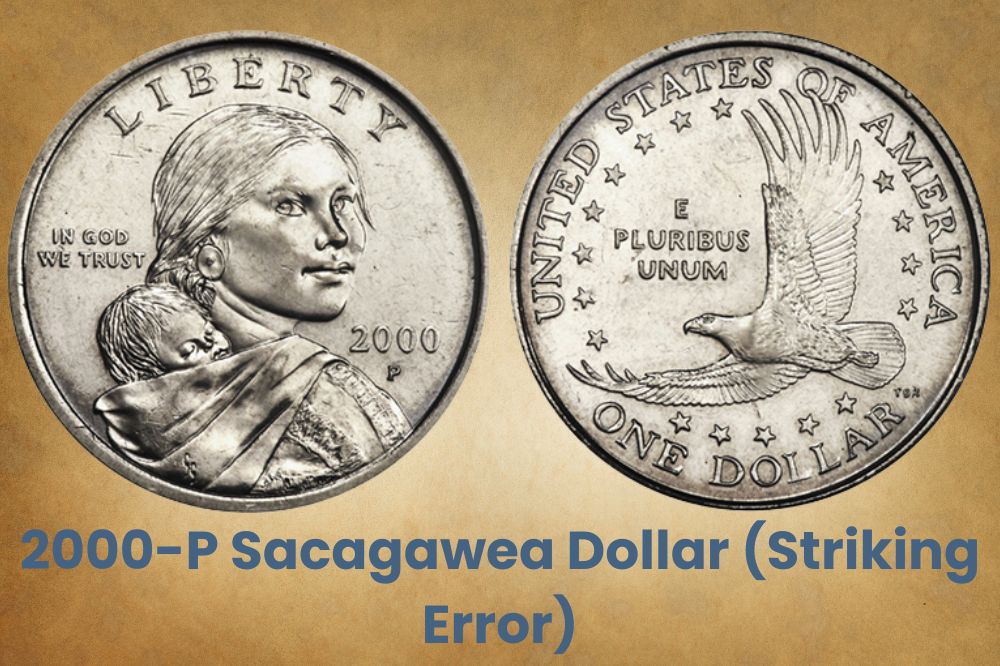 2000-P Sacagawea Dollar (Striking Error)