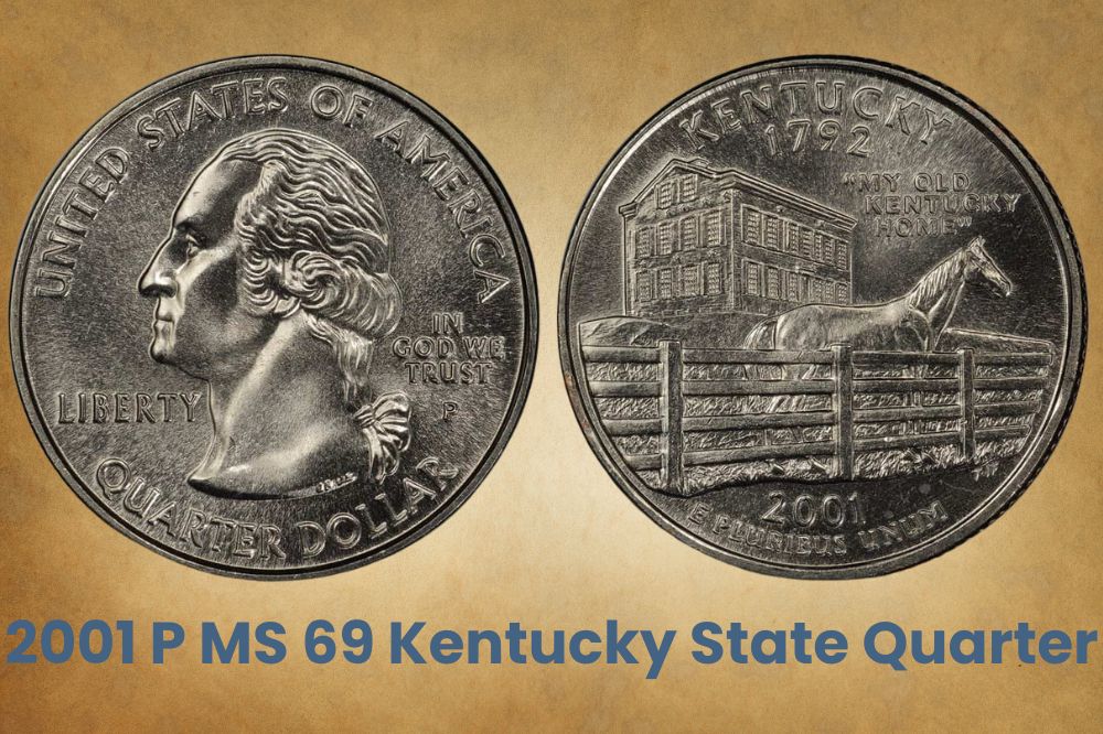 2001 P MS 69 Kentucky State Quarter