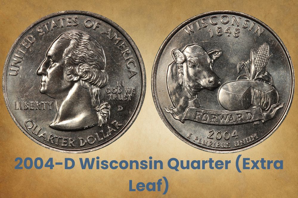 2004-D Wisconsin Quarter (Extra Leaf)