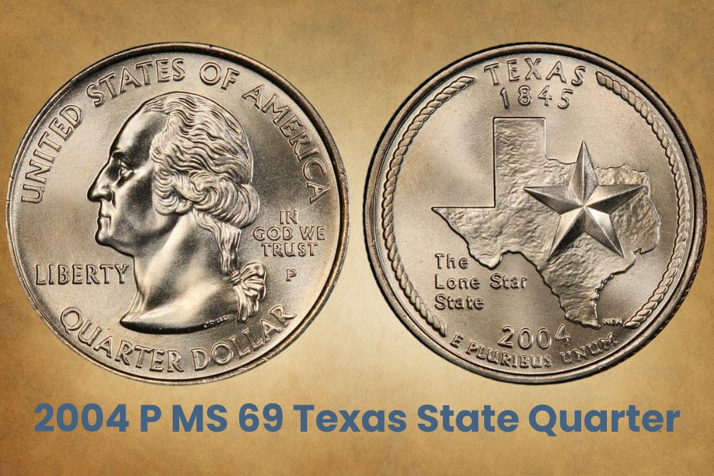 2004 P MS 69 Texas State Quarter