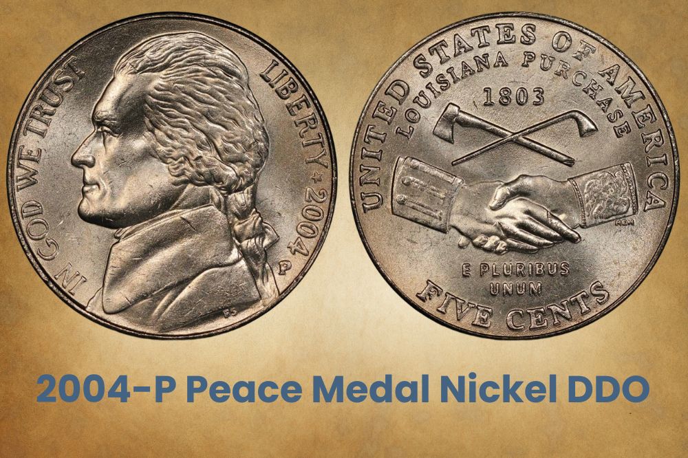 2004-P Peace Medal Nickel DDO