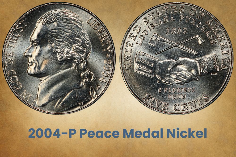 2004-P Peace Medal Nickel