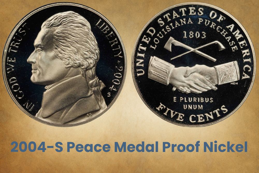 2004-S Peace Medal Proof Nickel