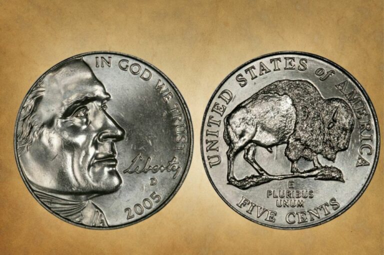 2005 Buffalo Nickel Coin Value (Rare Errors, “D” and “S” Mint Mark)
