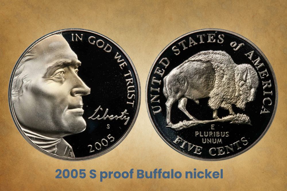 2005 S proof Buffalo nickel