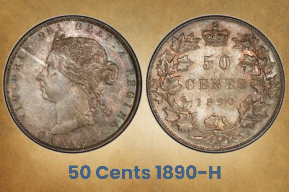 50 Cents 1890-H