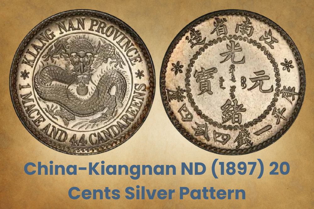Patrón de plata de 20 centavos China-Kiangnan ND (1897)