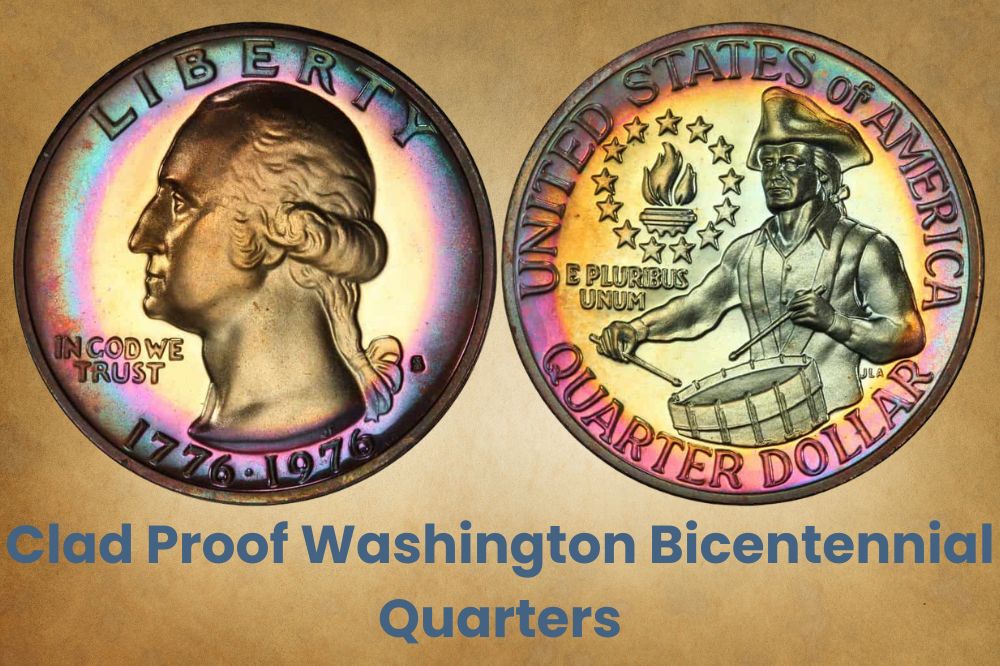 Clad Proof Washington Bicentennial Quarters