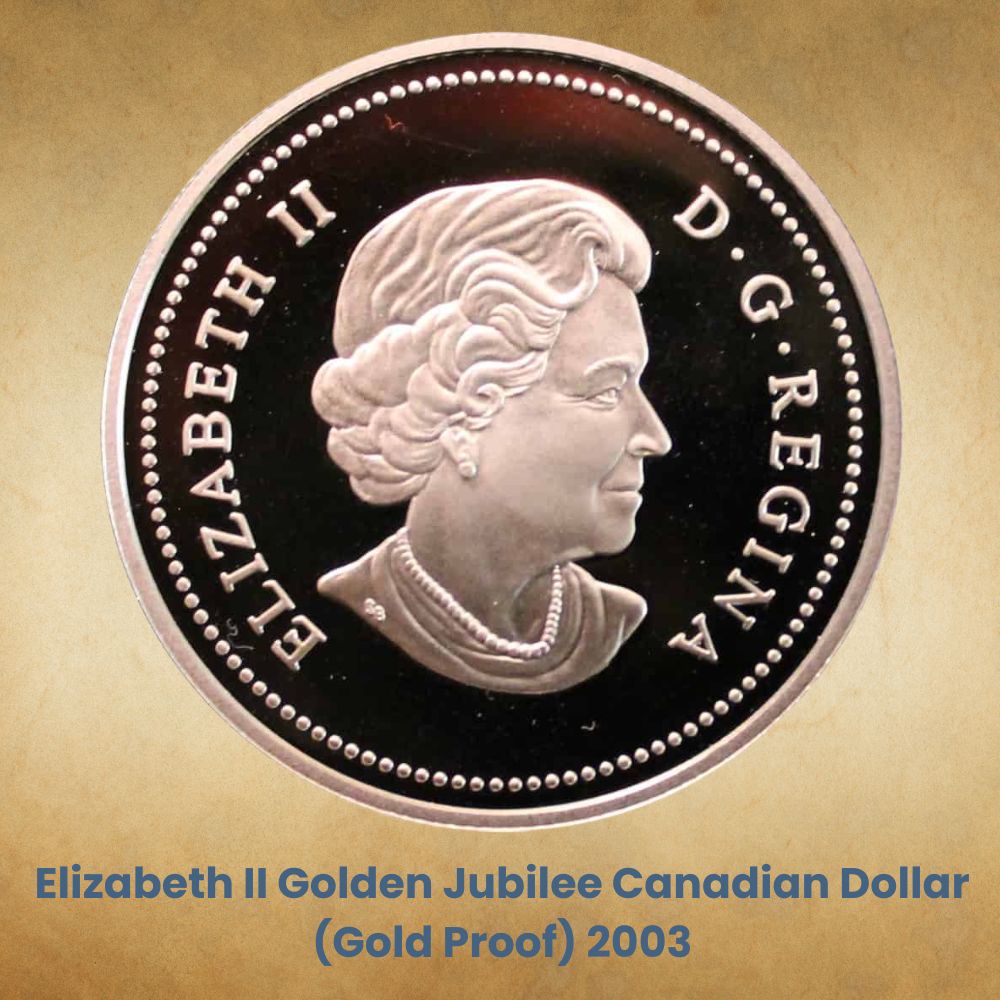 Elizabeth II Golden Jubilee Canadian Dollar (Gold Proof) 2003