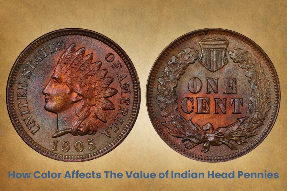 How Color Affects The Value of Indian Head Pennies
