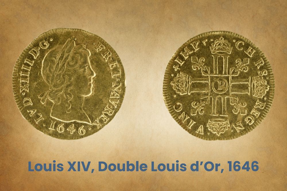 Louis XIV, Double Louis d’Or, 1646