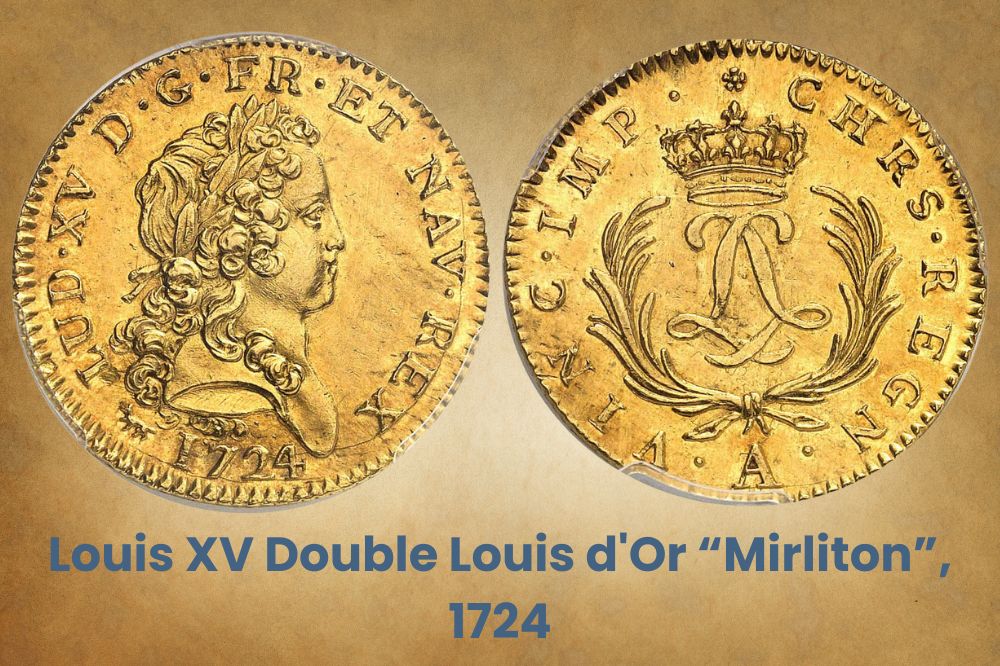 Louis XV Double Louis d'Or “Mirliton”, 1724