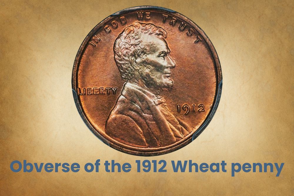 Obverse of the 1912 Wheat penny