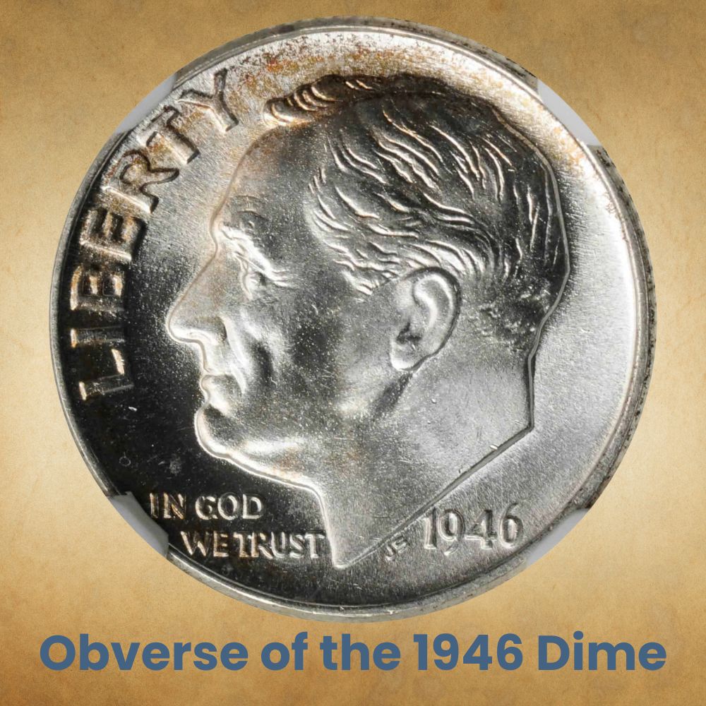 Obverse of the 1946 Dime