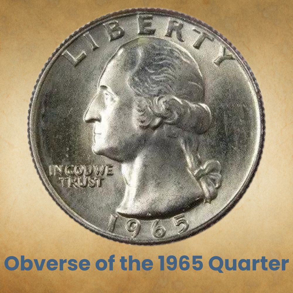 Obverse of the 1965 Quarter