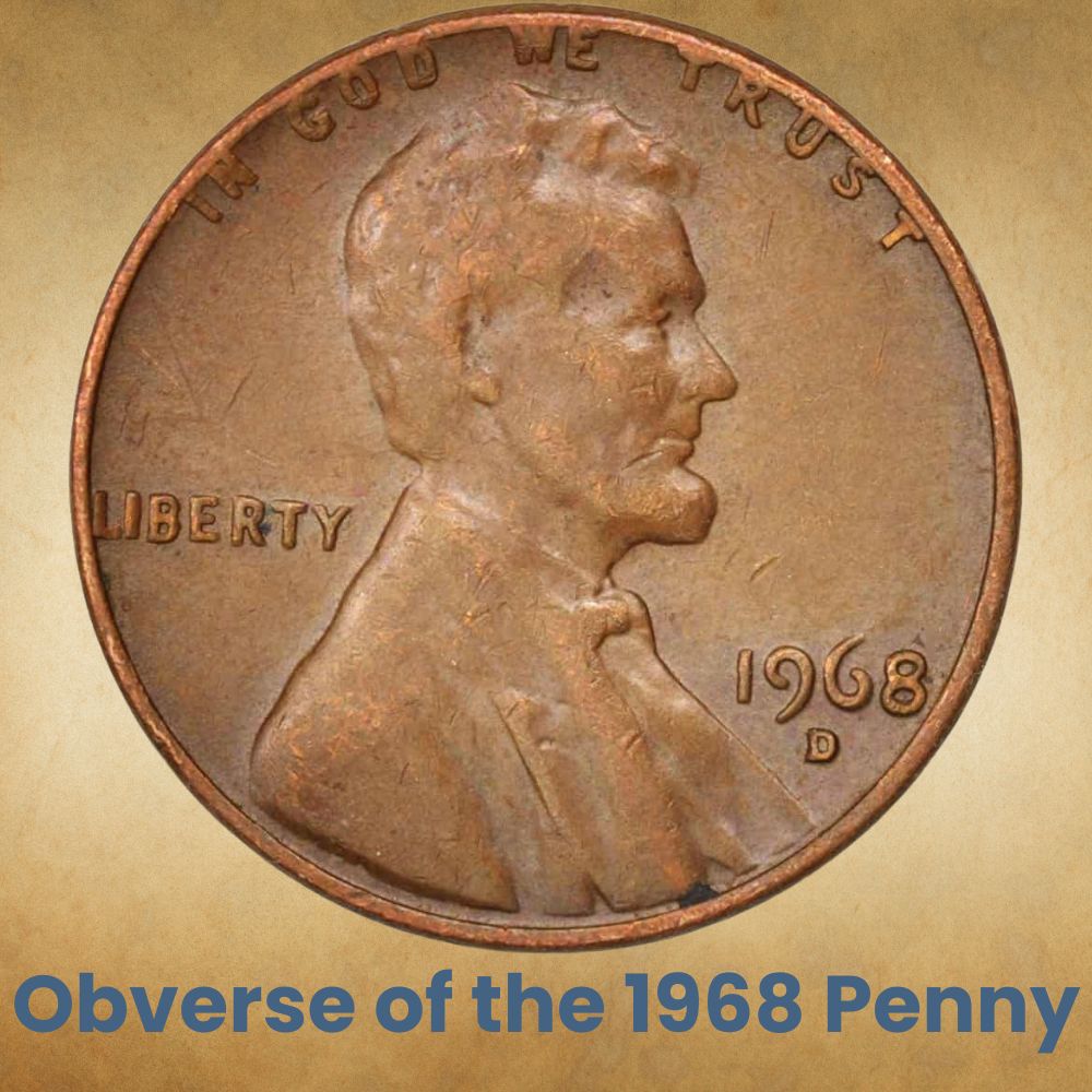 Obverse of the 1968 Penny