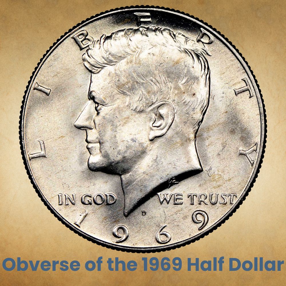 Obverse of the 1969 Half Dollar