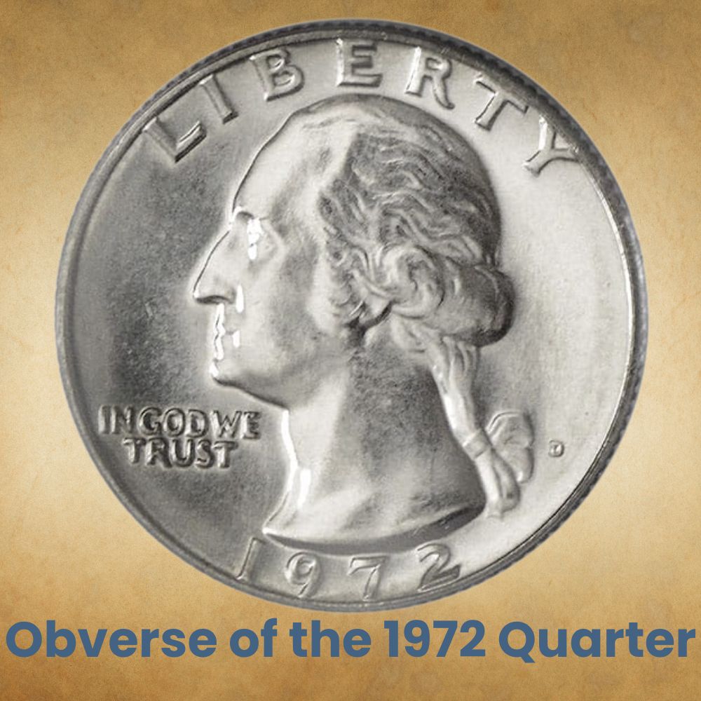 Obverse of the 1972 Quarter