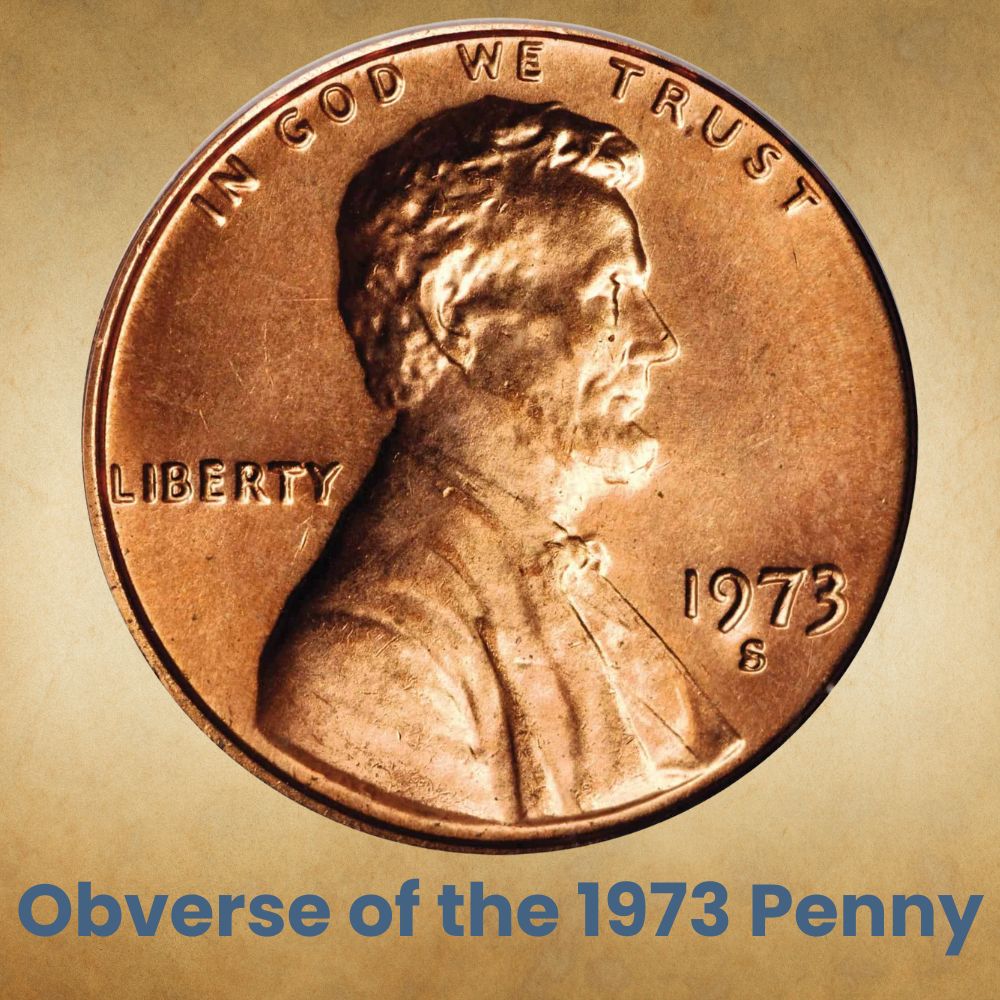 Obverse of the 1973 Penny