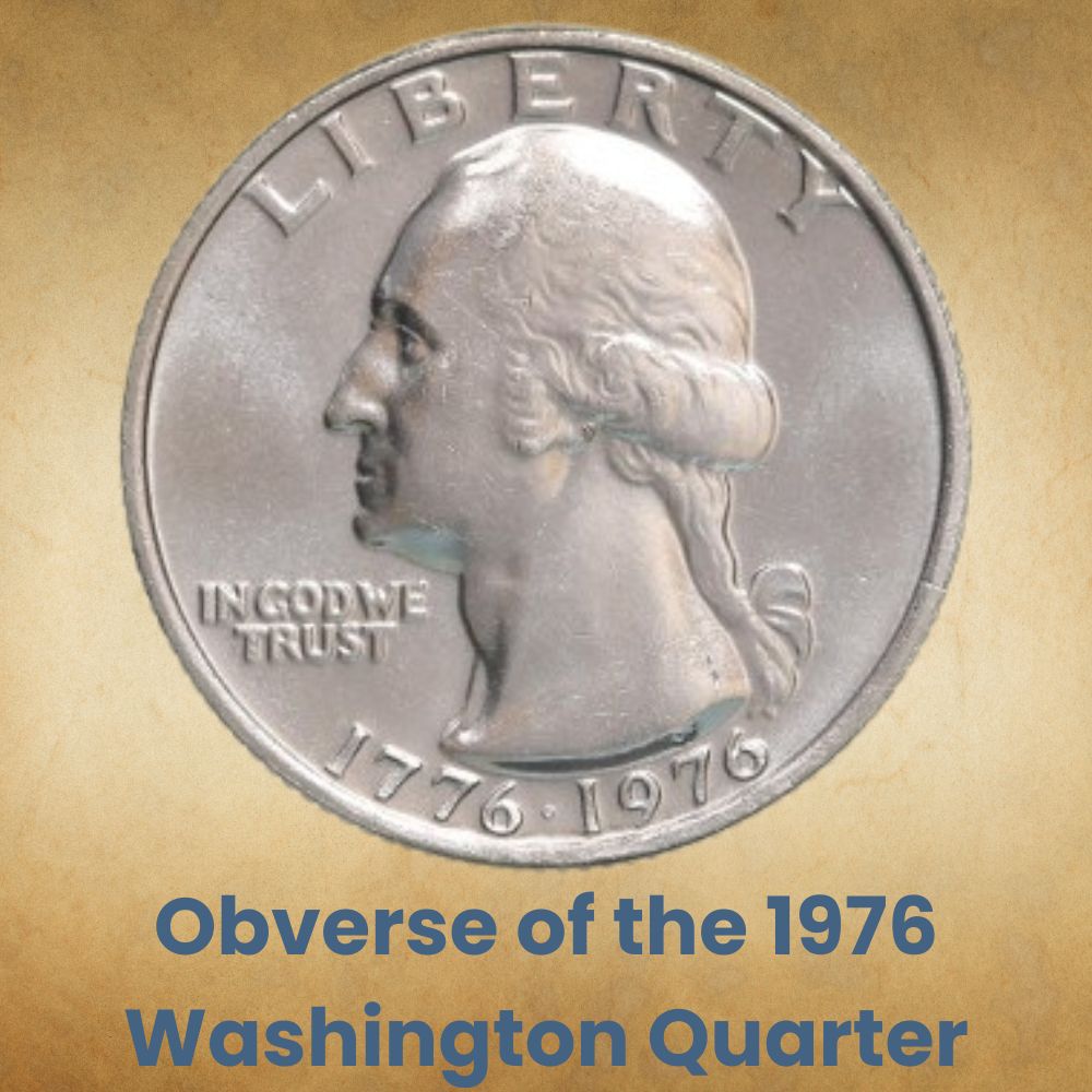 Obverse of the 1976 Washington Quarter