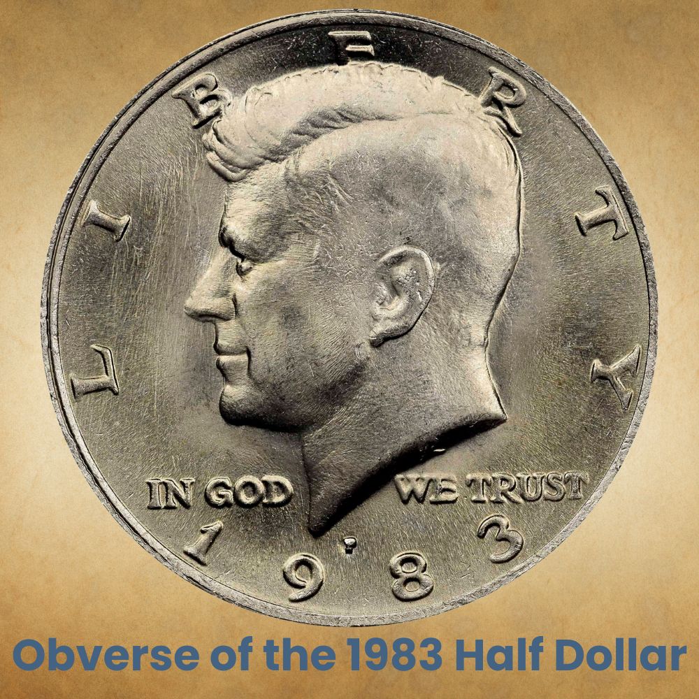 Obverse of the 1983 Half Dollar