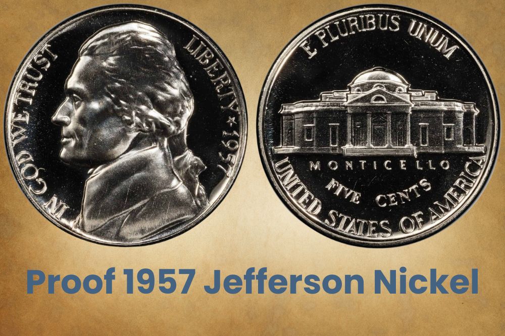 Proof 1957 Jefferson Nickel