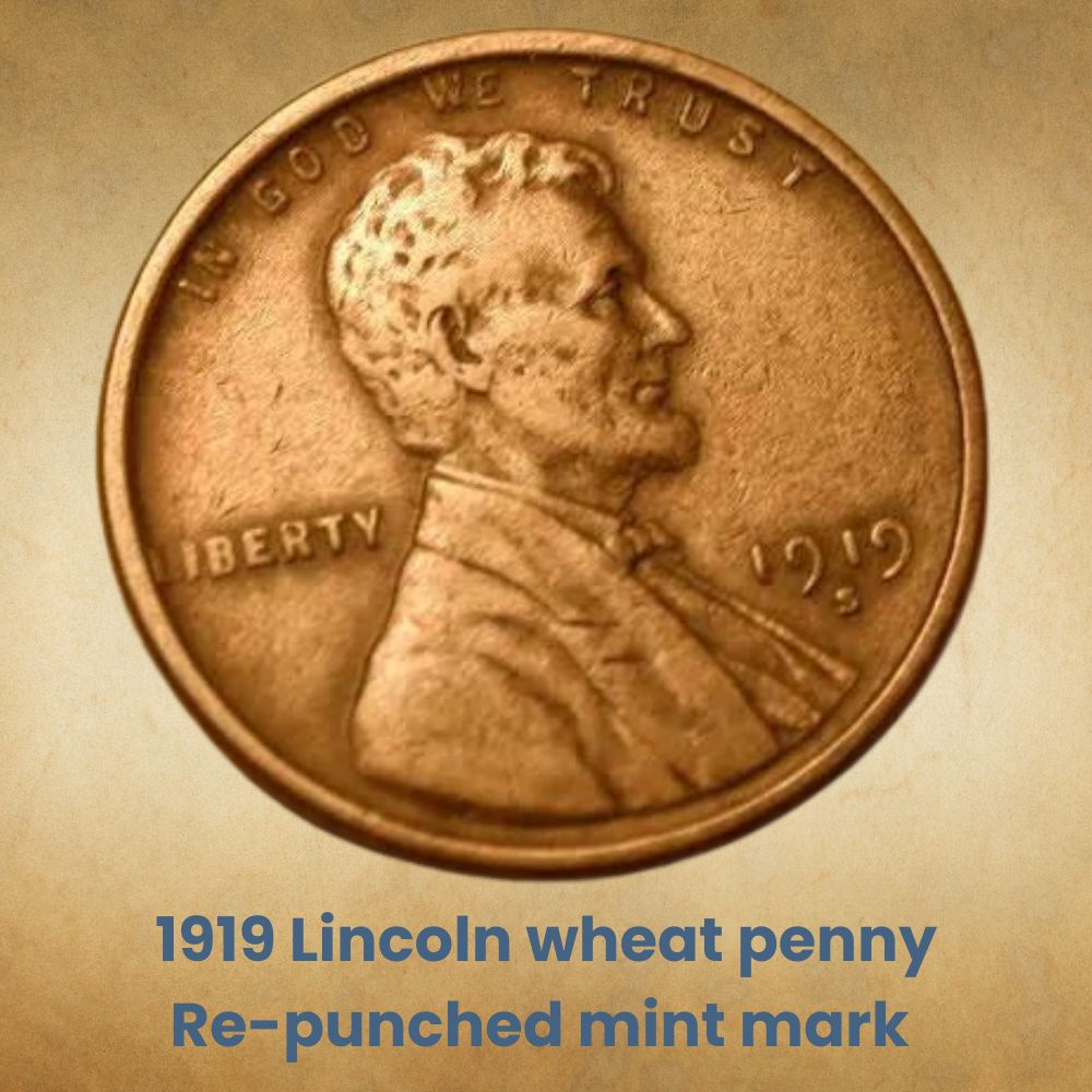 Re-punched mint mark