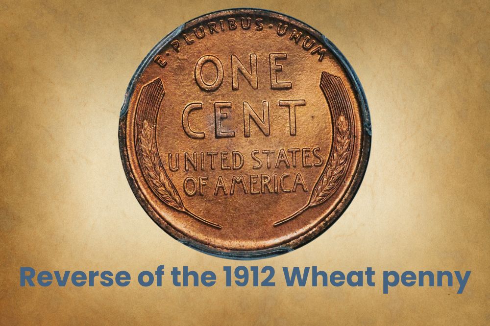 Reverse of the 1912 Wheat penny