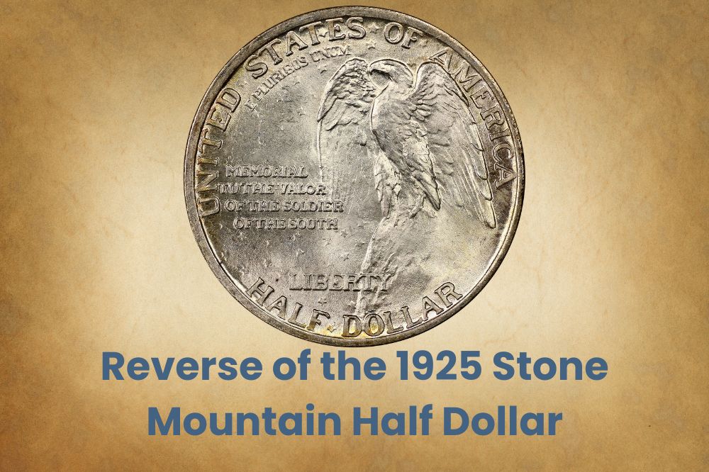 Reverse of the 1925 Stone Mountain Half Dollar