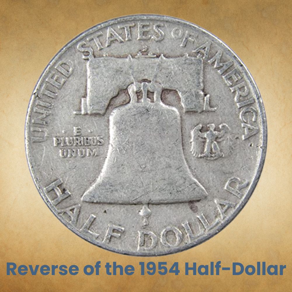Reverse of the 1954 Half-Dollar