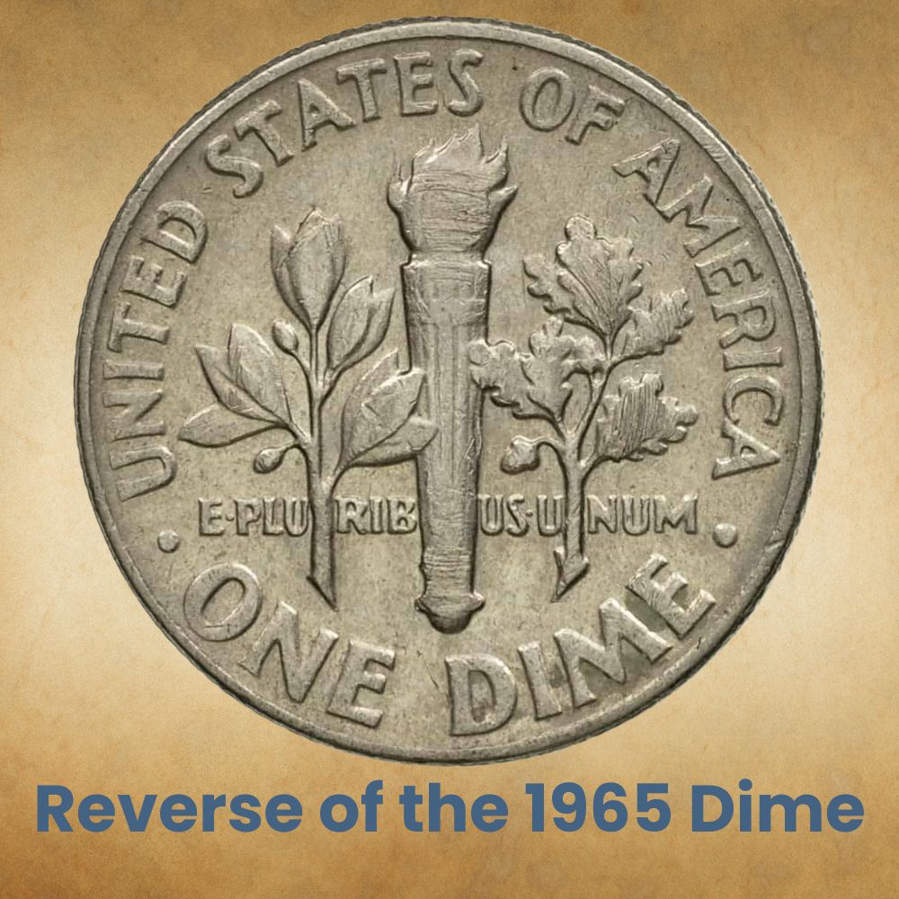 Reverse of the 1965 Dime