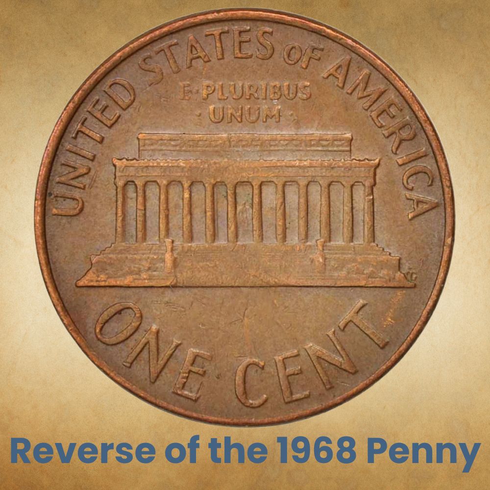 Reverse of the 1968 Penny