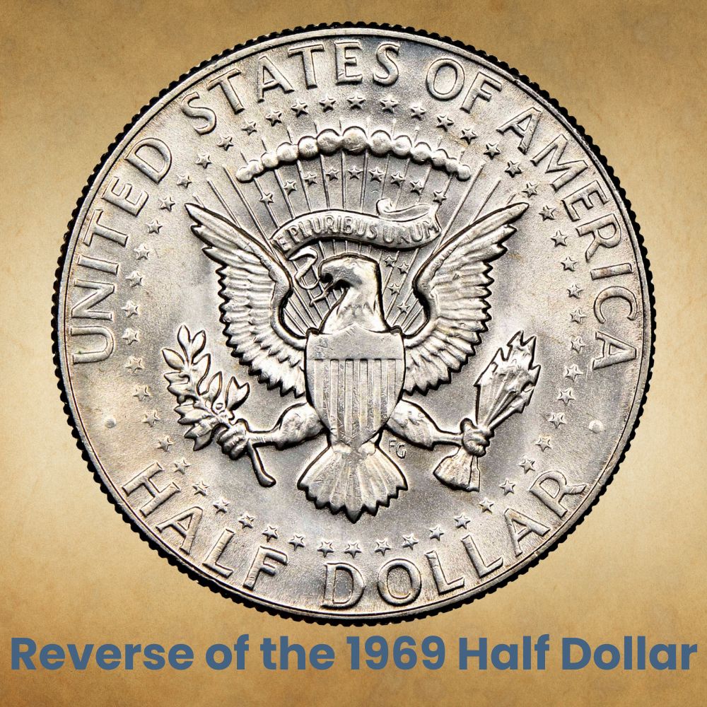 Reverse of the 1969 Half Dollar