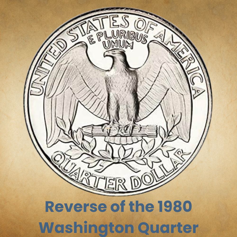 Reverse of the 1980 Washington Quarter