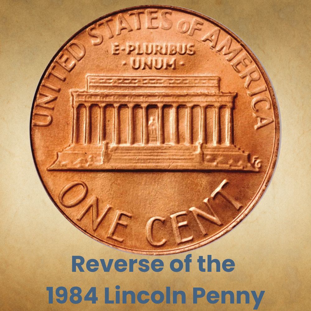 Reverse of the 1984 Lincoln Penny