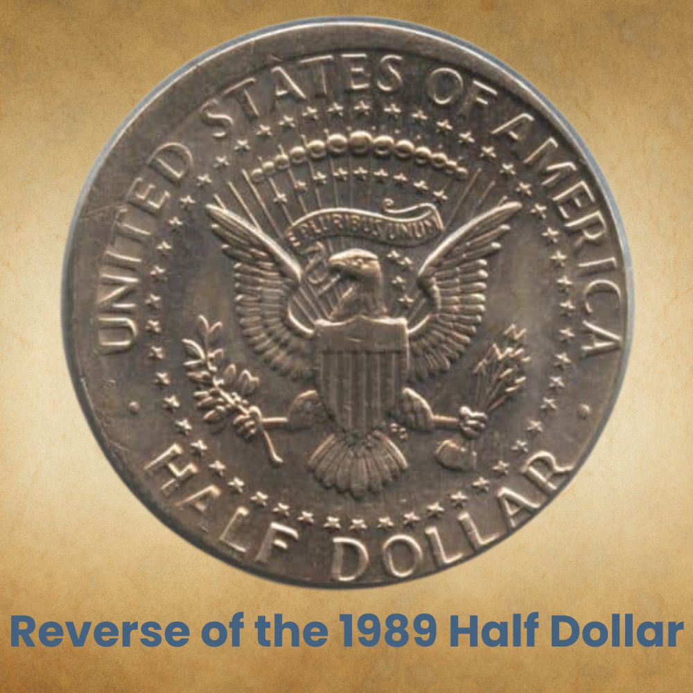 Reverse of the 1989 Half Dollar