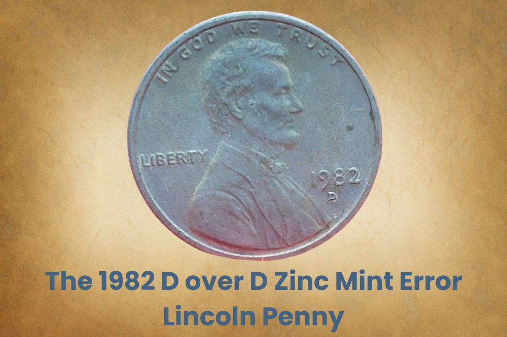 The 1982 D over D Zinc Mint Error Lincoln Penny
