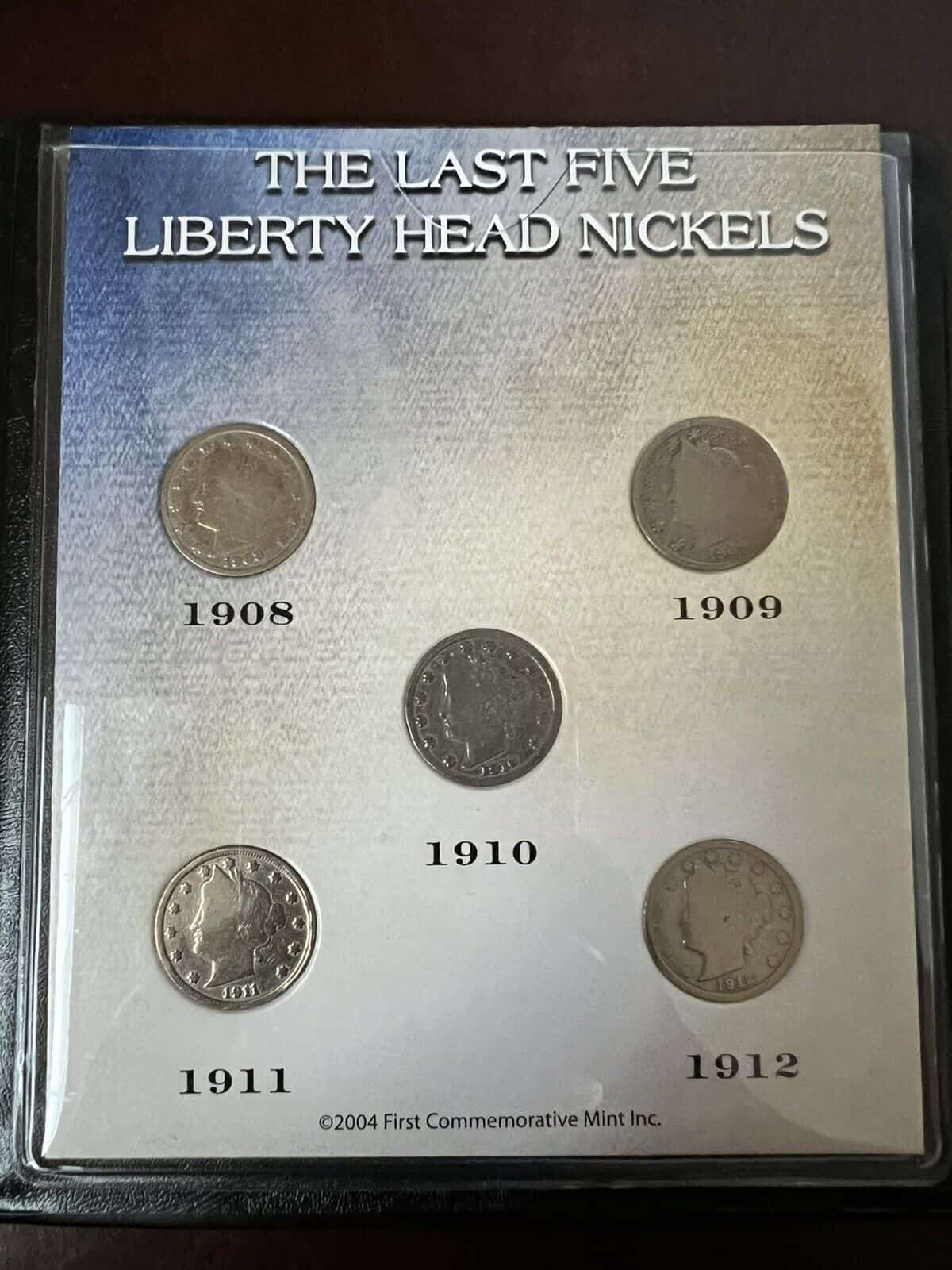 The Last Five Liberty Head Nickels