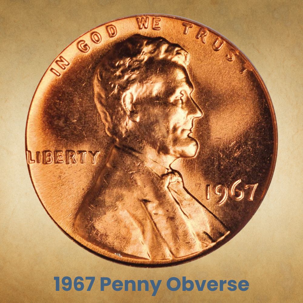 The Obverse of 1967 Penny