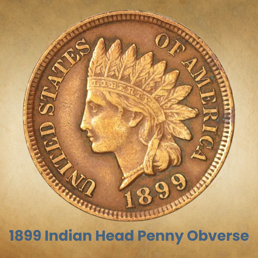 The Obverse of the 1899 Indian Head Penny