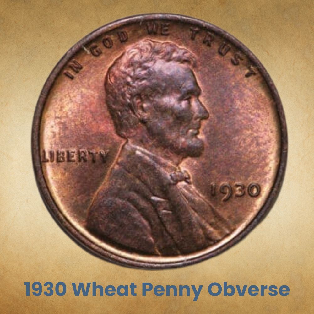 The Obverse of the 1930 Wheat Penny