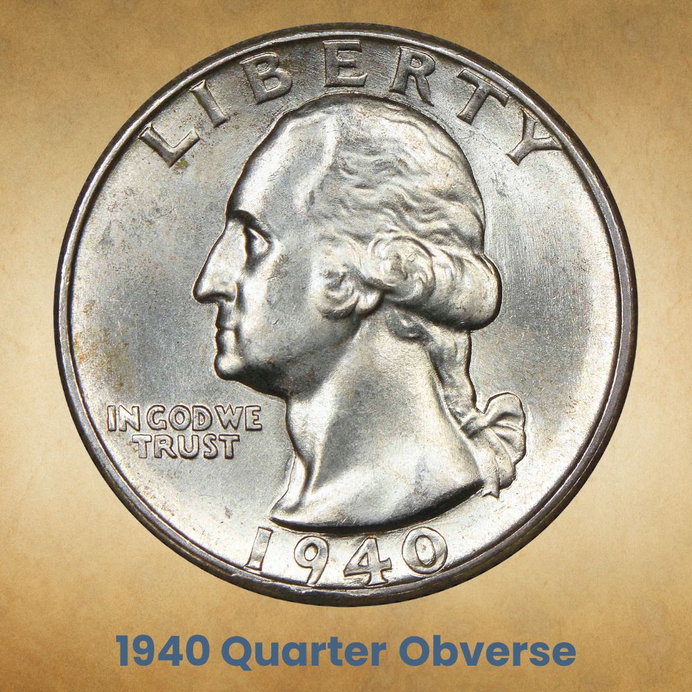 The Obverse of the 1940 Quarter
