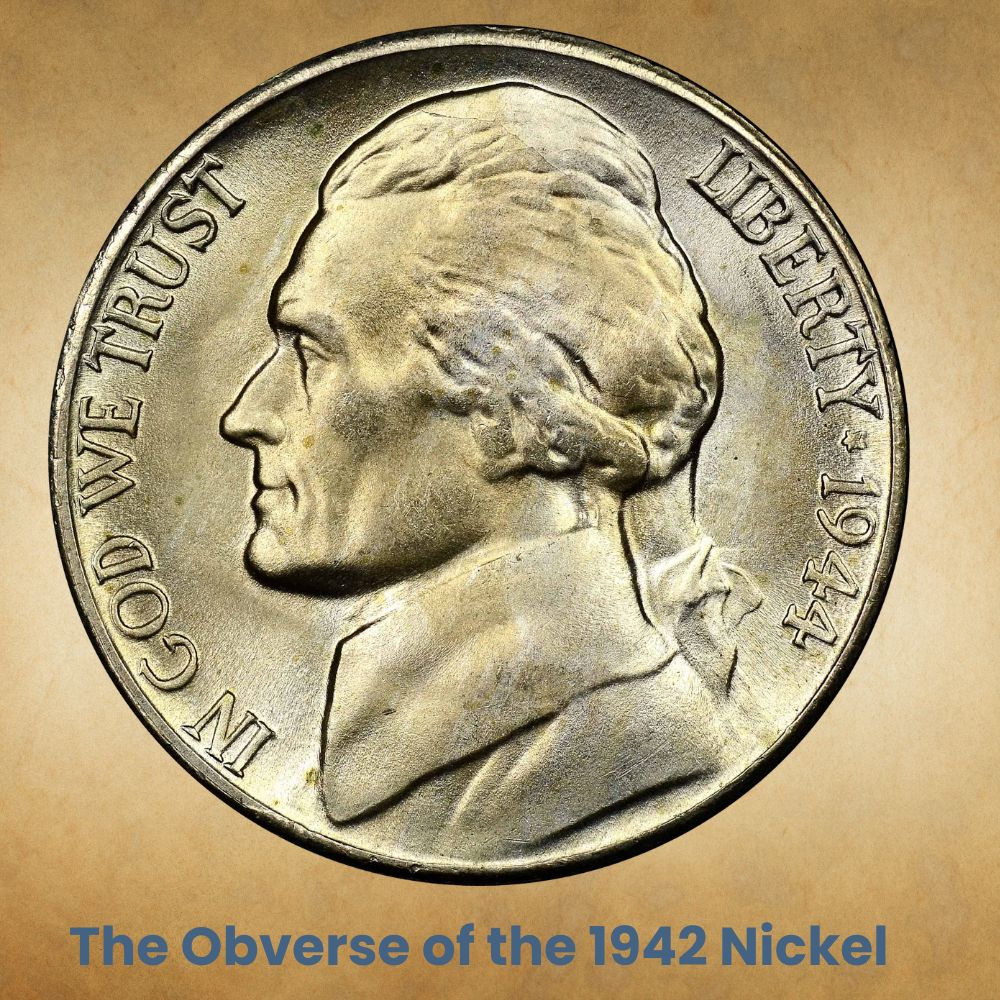 The Obverse of the 1942 Nickel