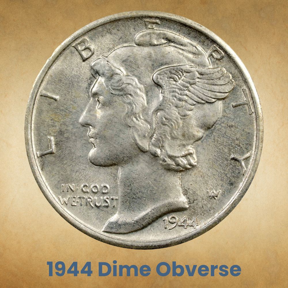 The Obverse of the 1944 Dime
