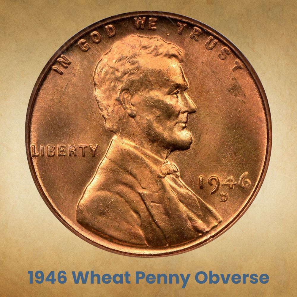 The Obverse of the 1946 Wheat Penny