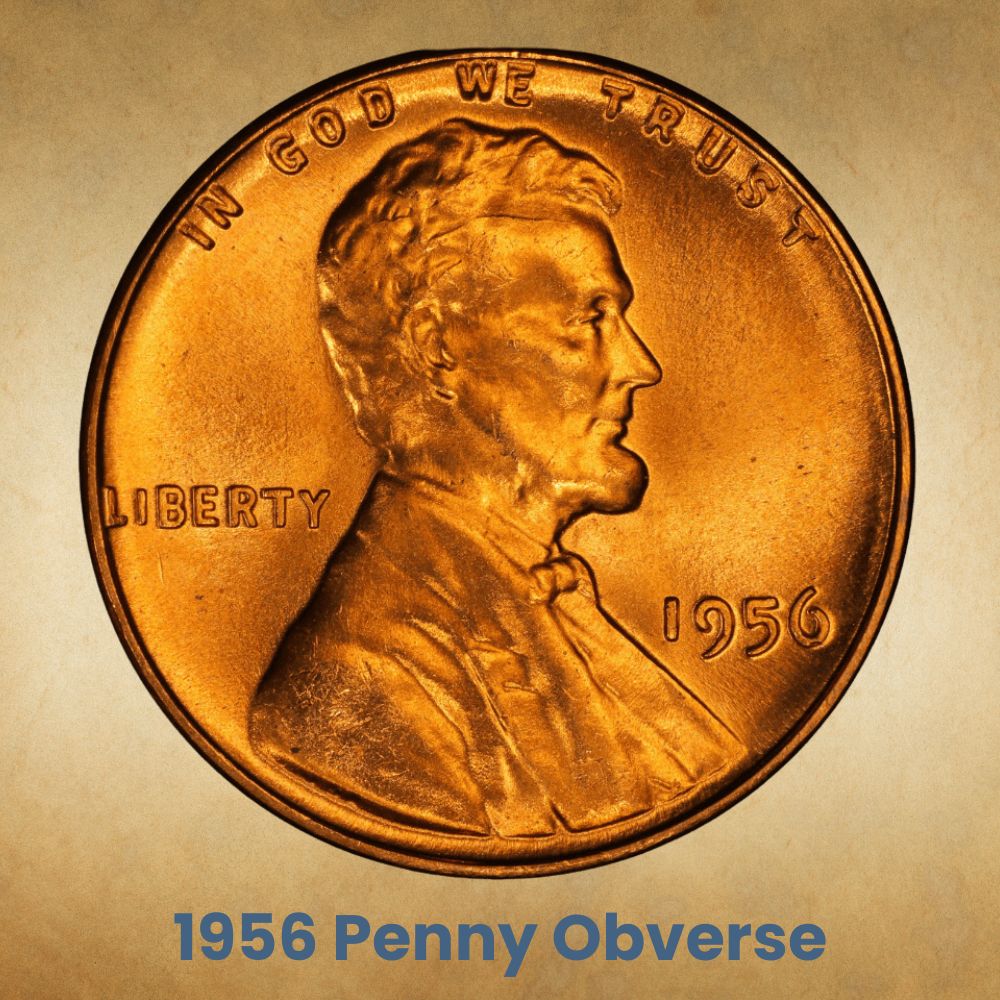 The Obverse of the 1956 Penny
