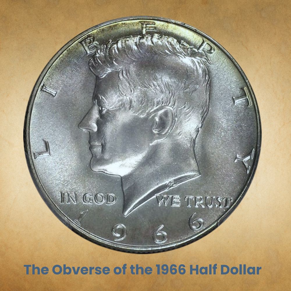 The Obverse of the 1966 Half Dollar