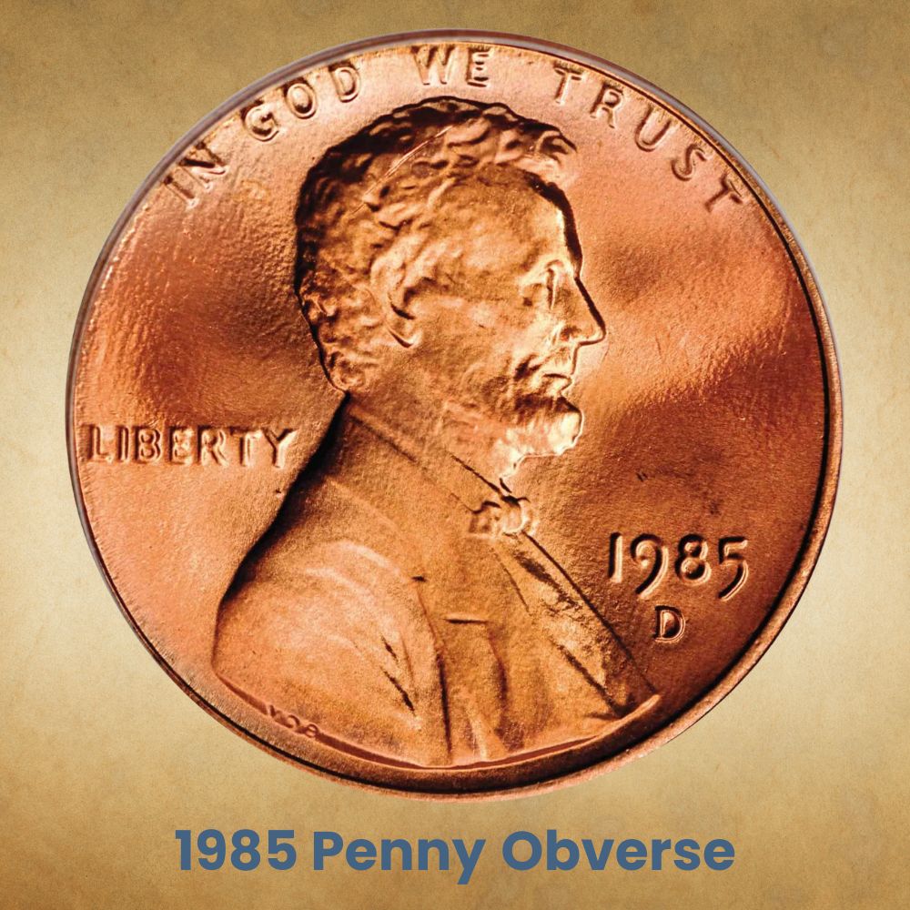 The Obverse of the 1985 Penny