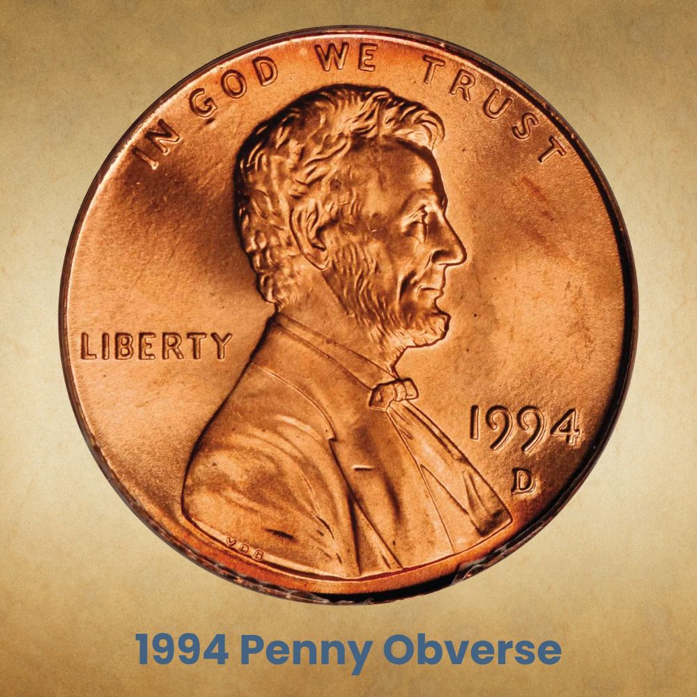 The Obverse of the 1994 Penny