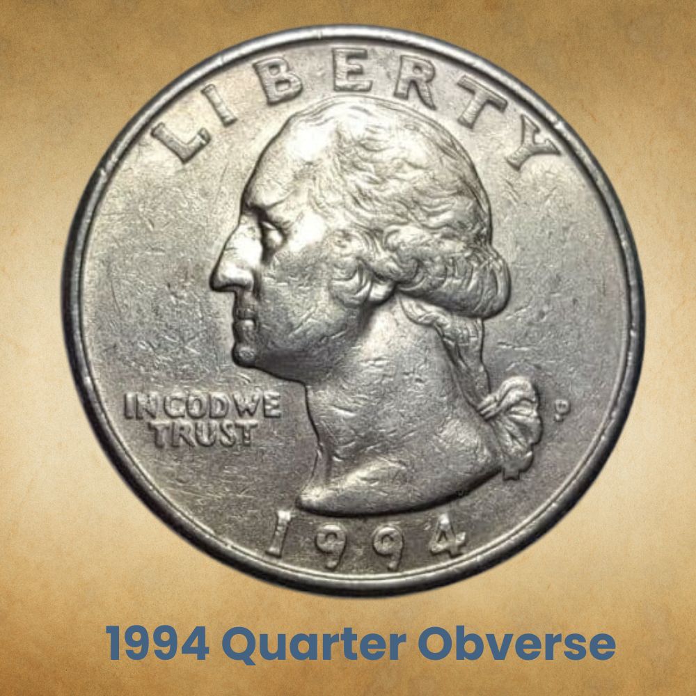 The Obverse of the 1994 Quarter